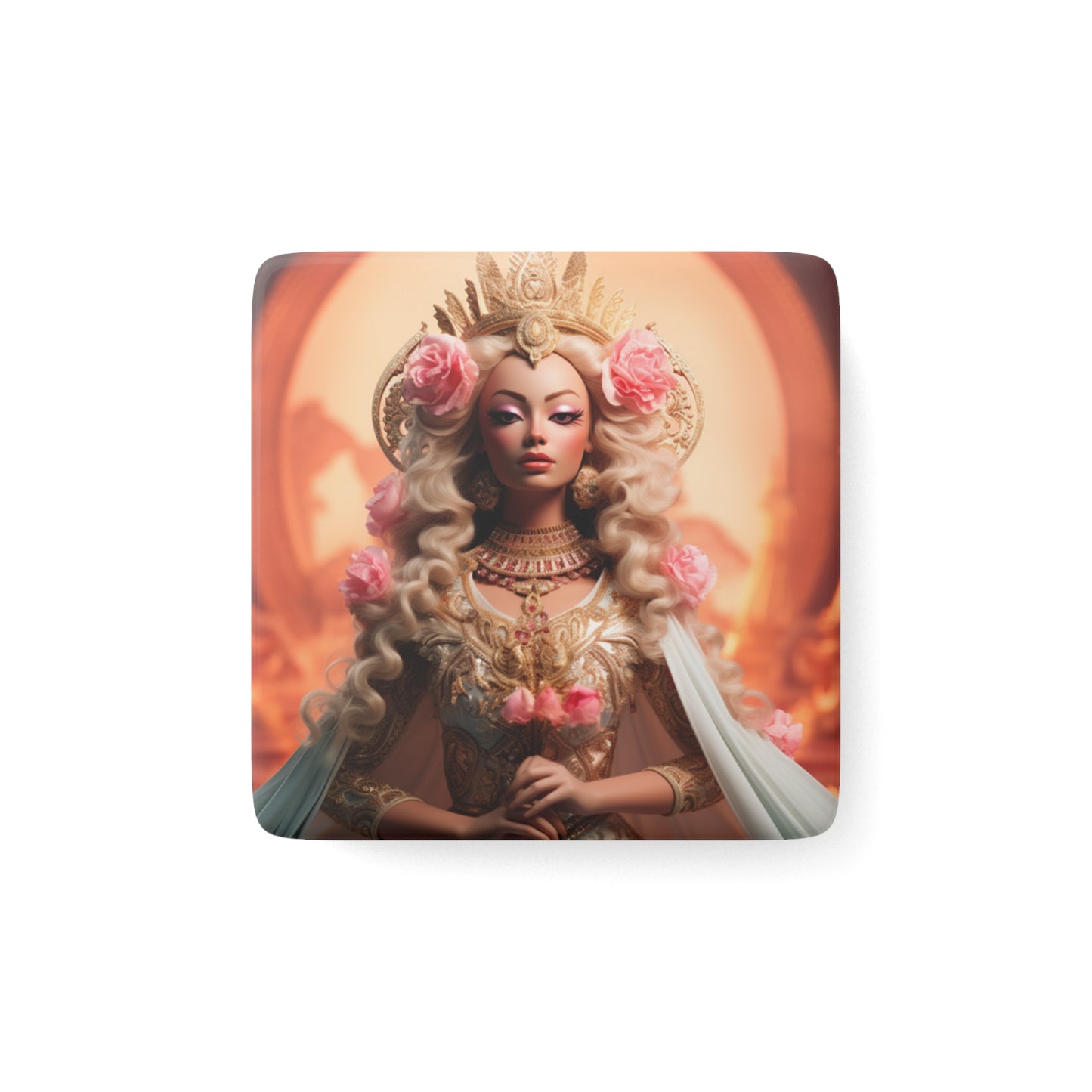 Barbie as a Goddess Refrigerator Magnet