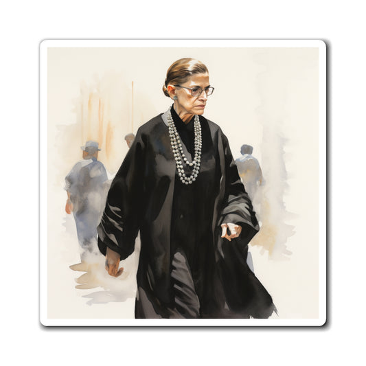 Ruth Bader Ginsburg Marching to the Supreme Court to Set them straight.