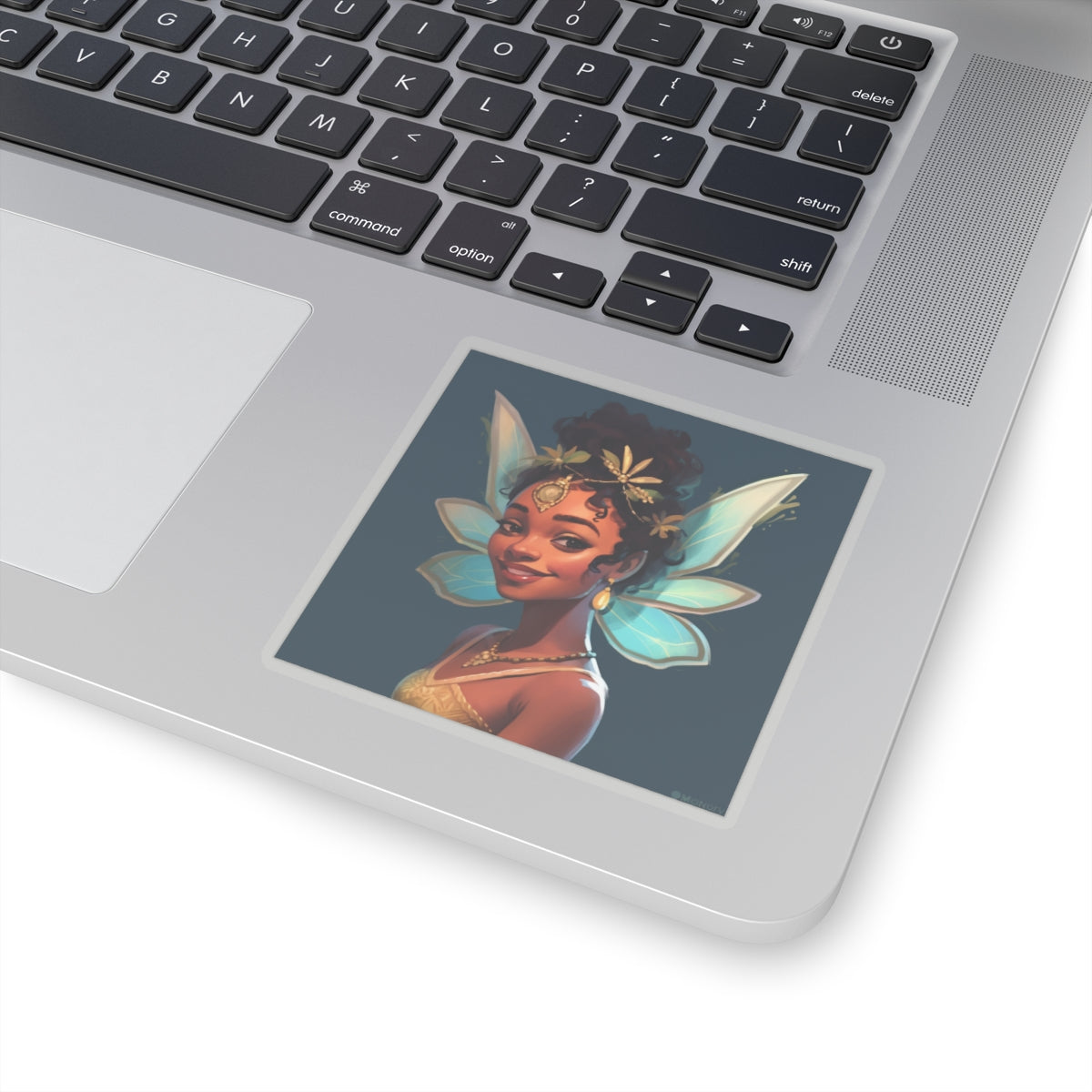 Melanated Fairy Princess Sticker