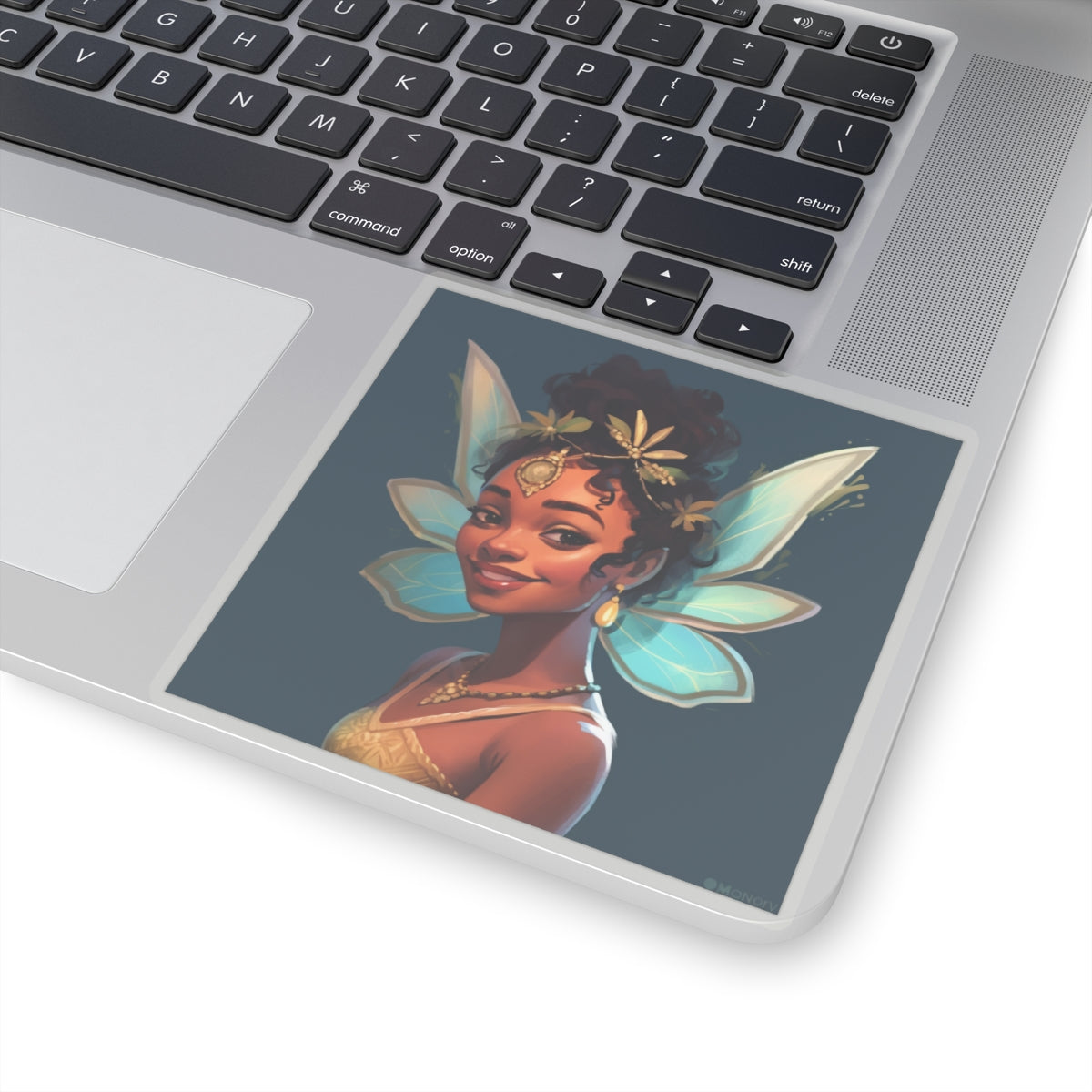 Melanated Fairy Princess Sticker