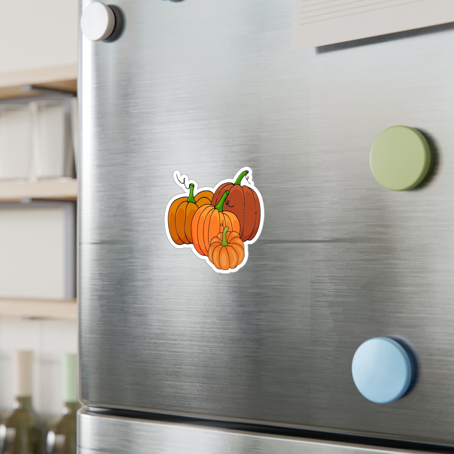 Pumpkin Kiss-Cut Vinyl Decals