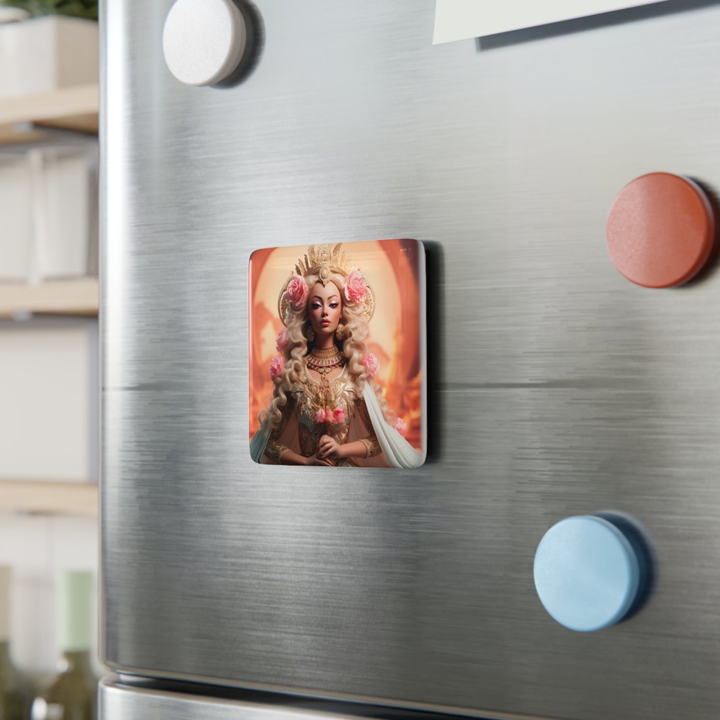 Barbie as a Goddess Refrigerator Magnet