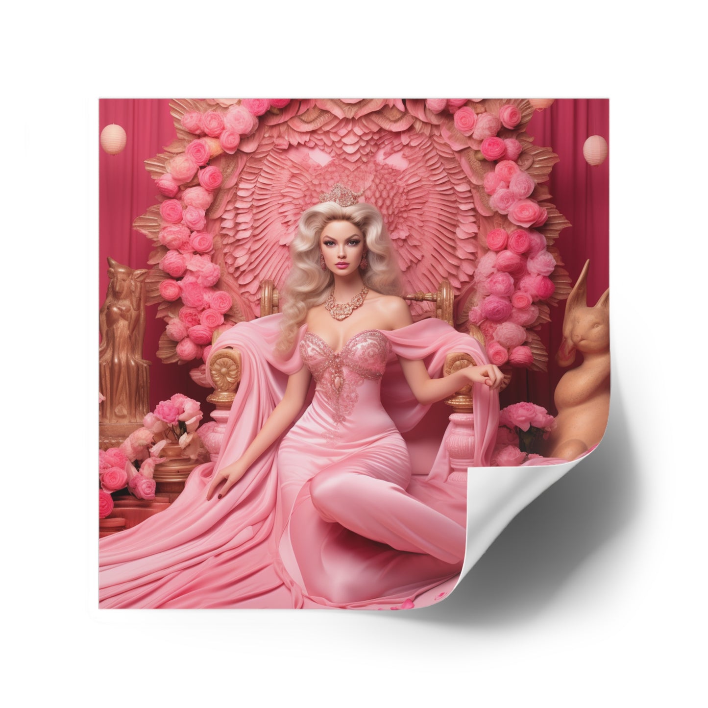 Barbie as a Goddess Sticker